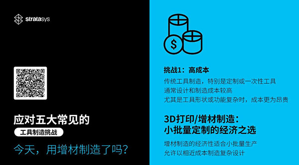 工具制造的五大難題，3D打印如何輕松化解？Stratasys帶你走進(jìn)未來(lái)制造